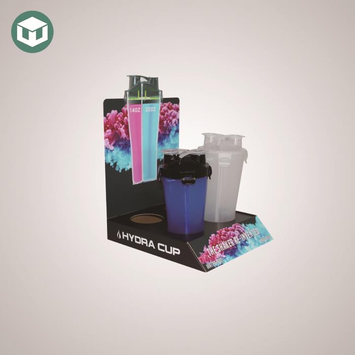 WOW display for cup