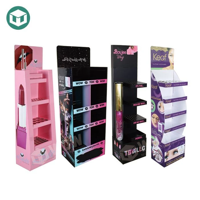 Makeup 4-Layer Cardboard Display Rack